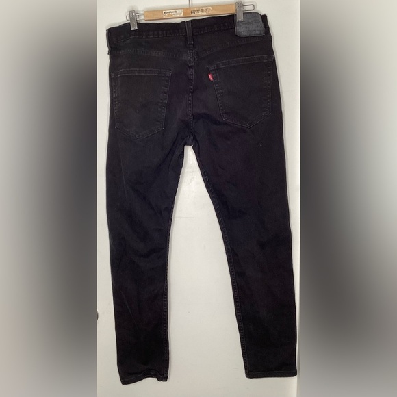 Levis Mens Black 612s Tapered, 36 Waist/ 32 Leg - Picture 10 of 10
